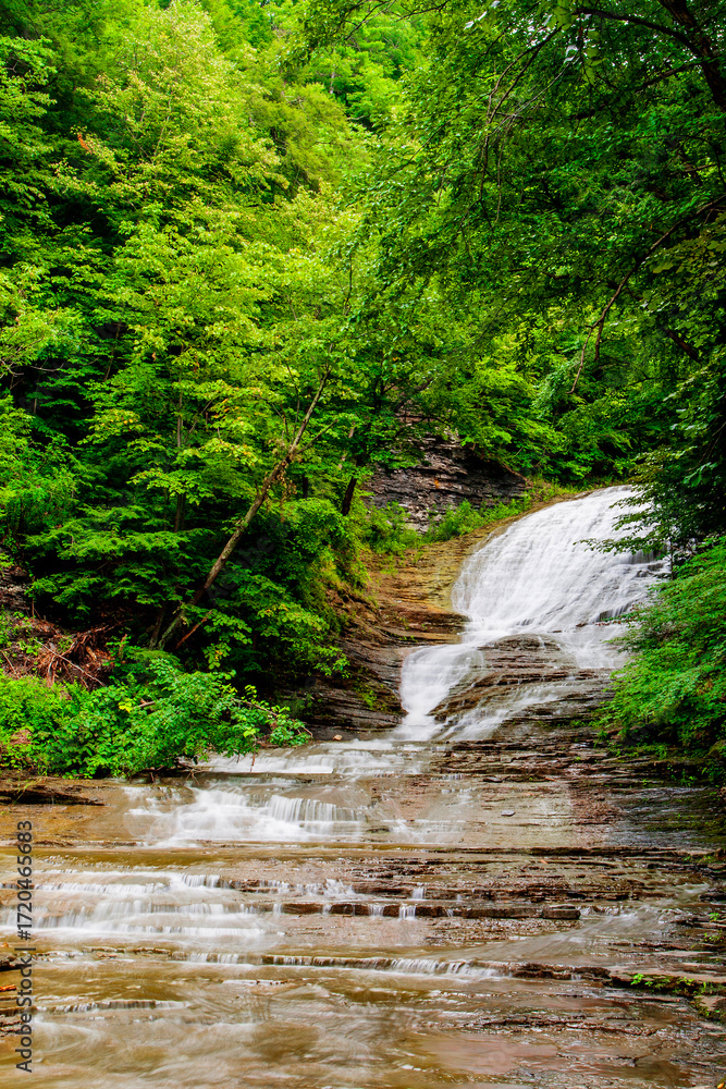 Obraz premium Buttermilk Falls State Park, New York