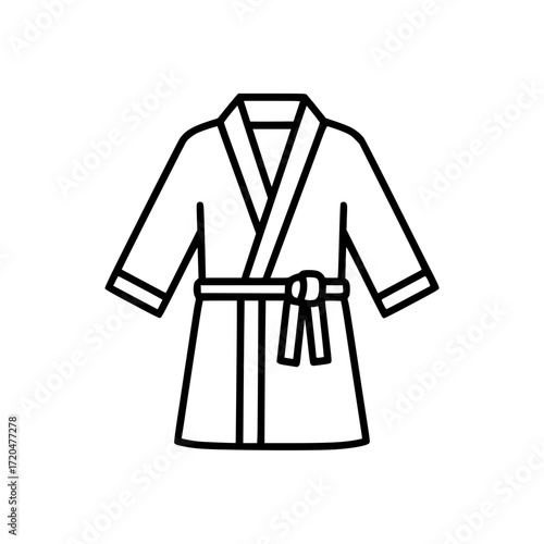 bathrobe or dressing gown garment.