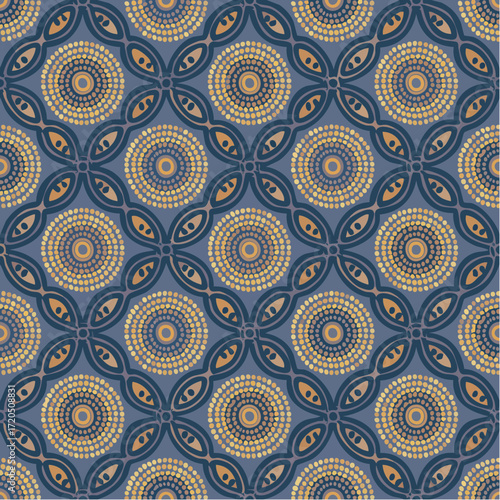 quatrefoil dot lattice refined quatrefoil repeat for upholstery, tile mockups, and editorial spreads — timeless geometry with subtle puncta that sell to classic-modern interiors