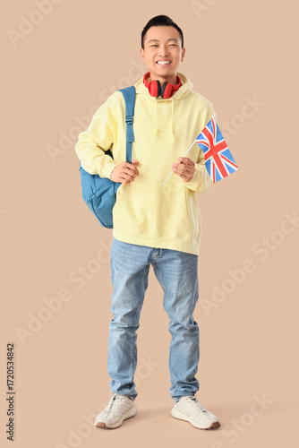 Male Asian student with UK ...