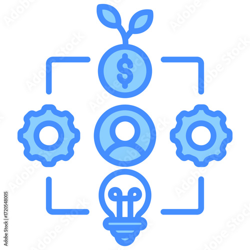 Business Chain Icon