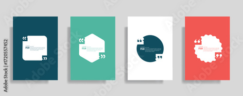 Engaging Quote Templates for Modern Presentations and Creative Projects, Add Your Own Text to These Vibrant and Versatile Design Layouts