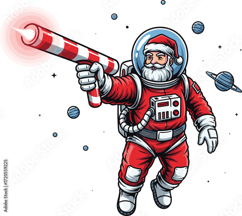 Santa Astronaut – Space Christmas