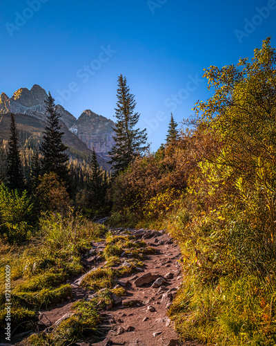 fall in the mountains
