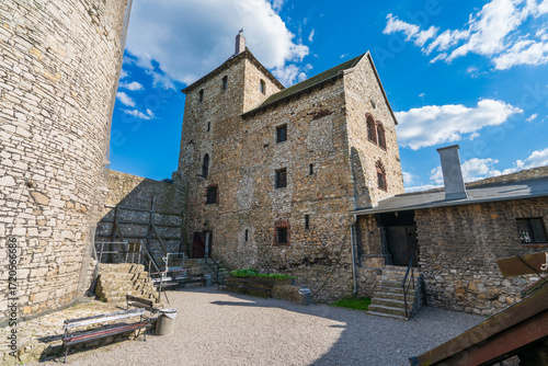 Bedzin Castle on sunny summer day. Poland