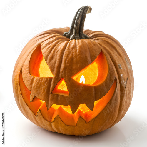 Jack o lantern pumpkin