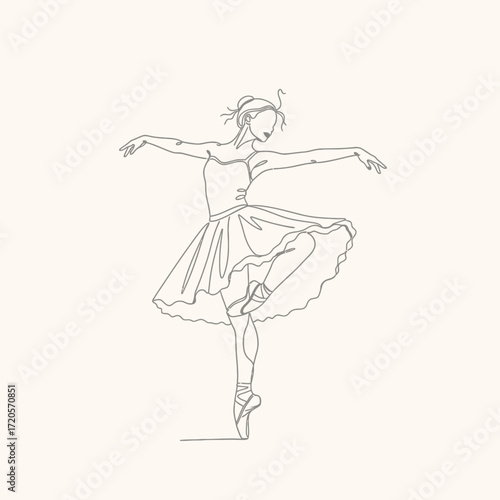 ballet dancer in tutu