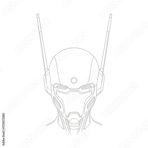 Stylized whisk design with elegant curves and smooth lines for culinary themes
