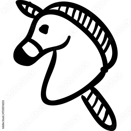 Unicorn icon vector ilustration 