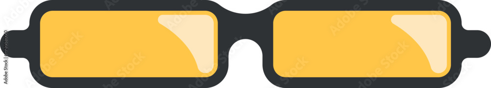 Fototapeta premium movie sunglasses cartoon element