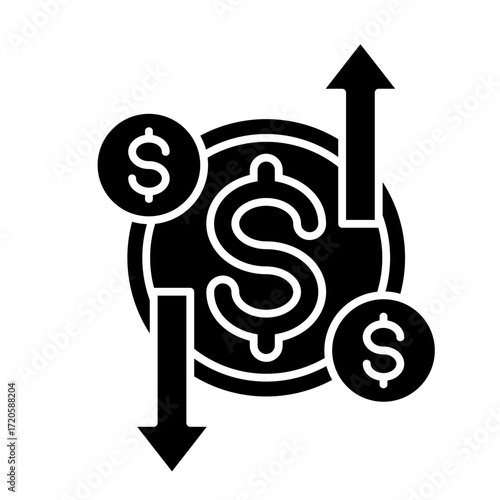 Investment  Icon Element For Design	