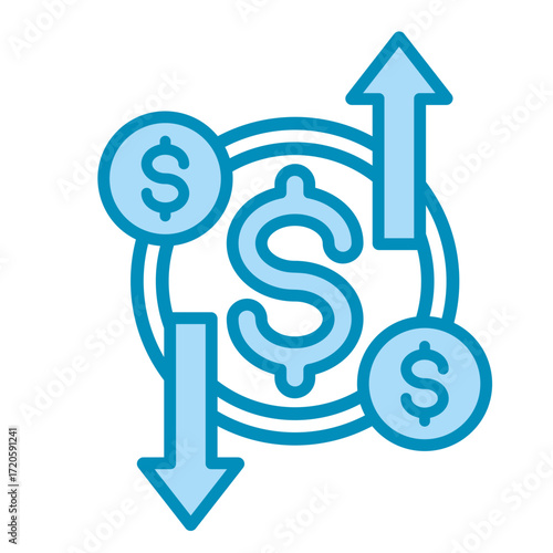 Investment  Icon Element For Design	