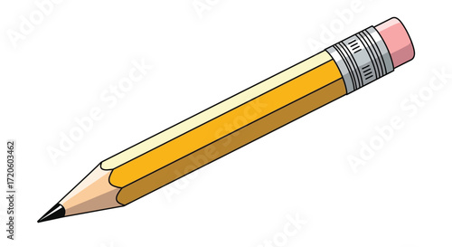 Pencil in vector form