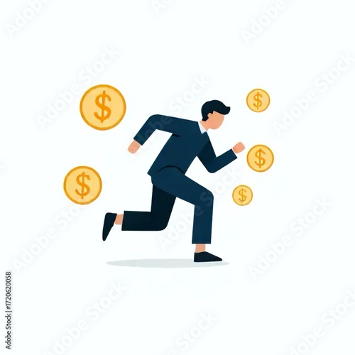 businessman with money