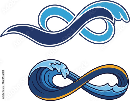 Infinity Wave Symbols