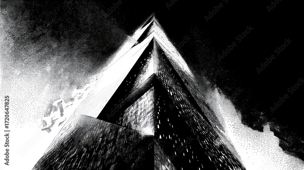 Fototapeta premium Abstract architectural structure