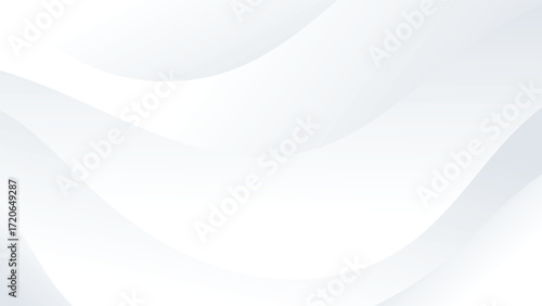 white background with abstract dynamic line and curve