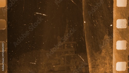 Lo-Fi Projector Movie Film Transition jump-cut and audio sync shift.