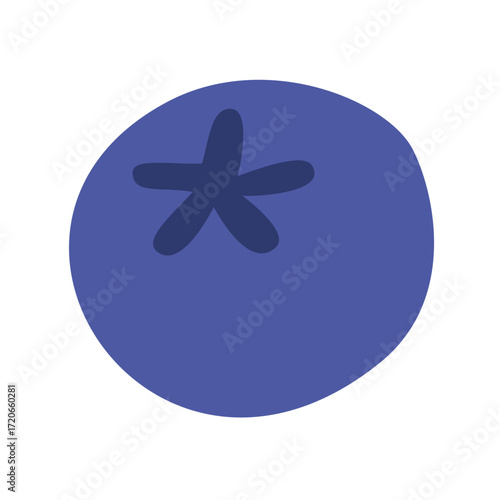 Blueberries fresh Fruit Illustration