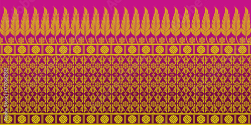 beautiful graphic saree design and this sari design is in Indian style which is for textile fashion industry and it can be used as wallpaper backdrop and website bg this style is originated in india 