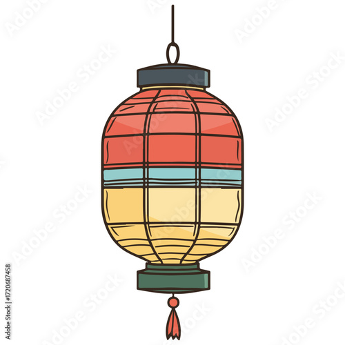 lantern, new year, vector, transparent background, festival, asia, lamp, light, street, vintage, night, streetlamp, cage, streetlight, decoration, celebration, isolated, ornament, decor, year, hang