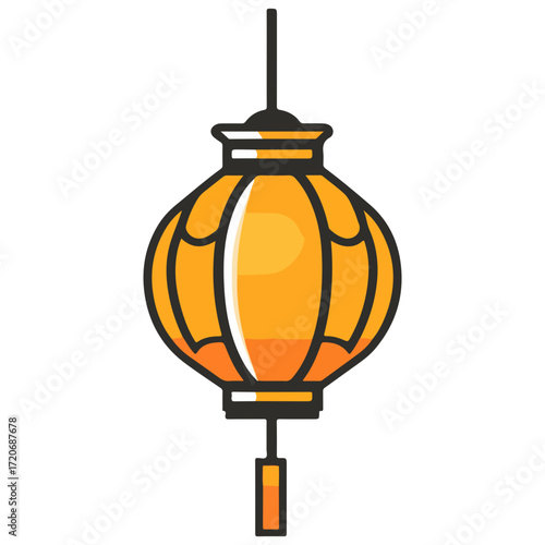 lantern, new year, vector, transparent background, festival, asia, lamp, light, street, vintage, night, streetlamp, cage, streetlight, decoration, celebration, isolated, ornament, decor, year, hang