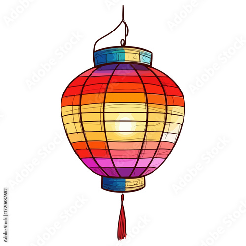 lantern, new year, vector, transparent background, festival, asia, lamp, light, street, vintage, night, streetlamp, cage, streetlight, decoration, celebration, isolated, ornament, decor, year, hang