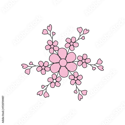 "Floral Art Design – Hand Painted Watercolor Flowers, floral art design, hand painted flowers, watercolor floral, botanical illustration, flower artwork, nature inspired design, bloom pattern, decorat