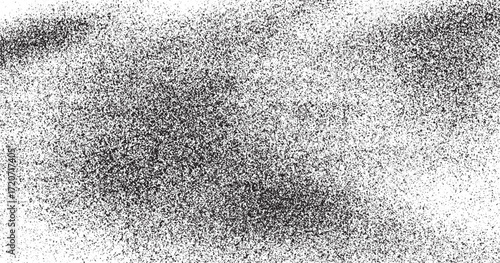 Dirty or dust film grain speck grit grunge overlay on white background grain noise  with a lot of spots, grunge texture background vector with vintage dot effect.