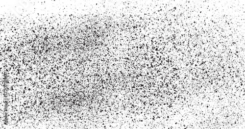 Dirty or dust film grain speck grit grunge overlay on white background grain noise  with a lot of spots, grunge texture background vector with vintage dot effect.