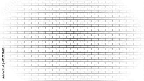 Geometric Wall Art Pattern, vector illustration, Black and white brick endless pattern background.