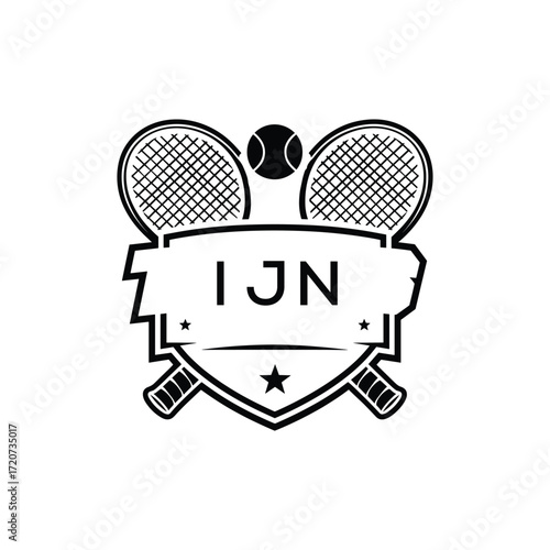 Fototapeta IJN Tennis Company logo