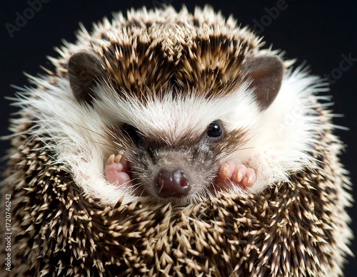 Close-up of a hedgehog