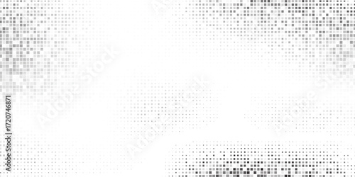 Vector wave halftone gradient background. Faded grit noise texture abstract modern simple