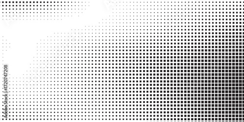Modern wave halftone gradient background. Faded grit noise texture abstract simple design