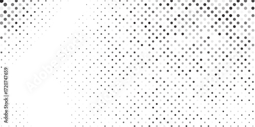 Abstract wave halftone gradient background. Faded grit noise texture. White and black sand design abstract modern