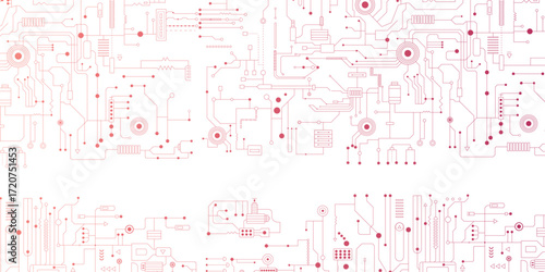 technology background with hi-tech digital