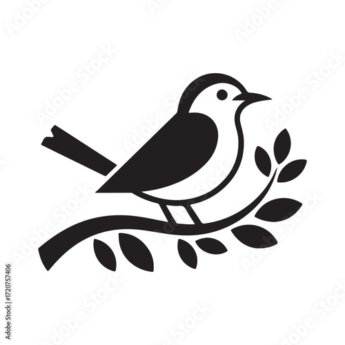 bird on branch
