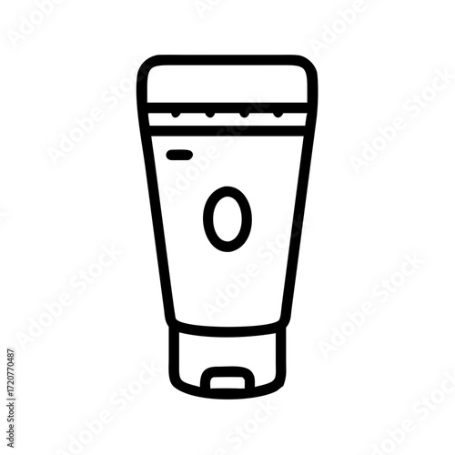 Cosmetic Tube With Box Packaging Icon For Web And Graphic Design