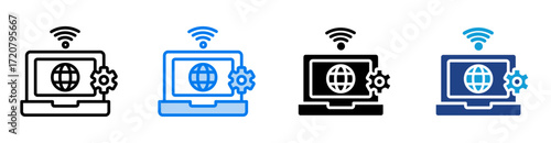 Remote icon set multiple style collection