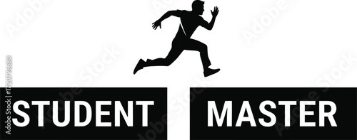 Student to master skill jump achievement progress development path