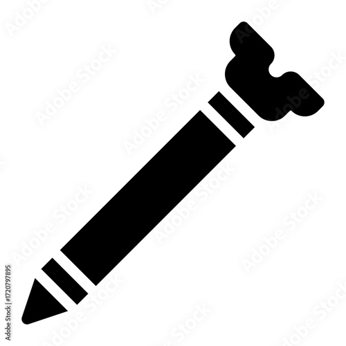 nail glyph icon