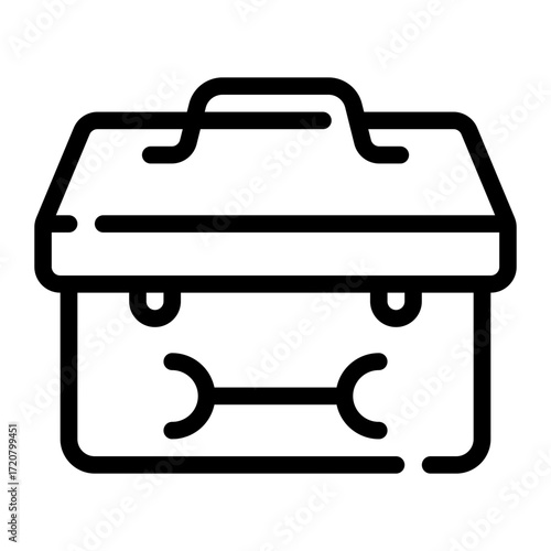 tool box line icon