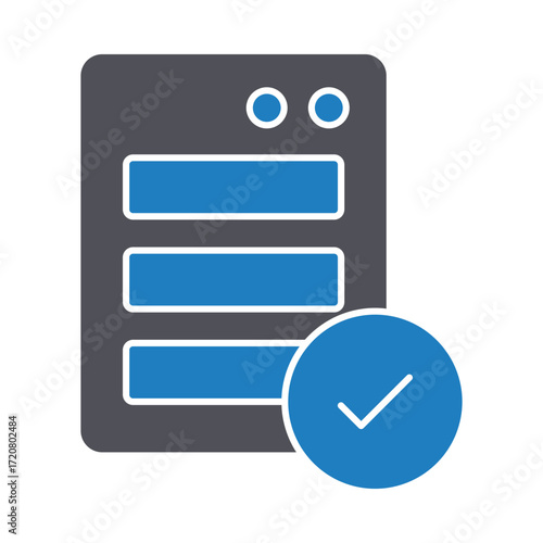 Data protection, Vector Icon which can easily modify or edit