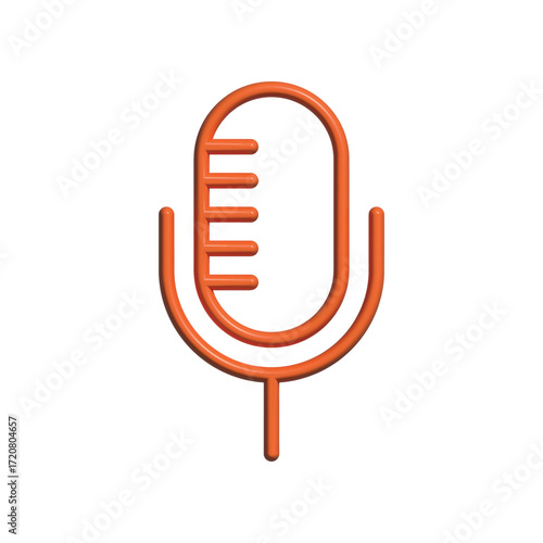 Mic icon design template