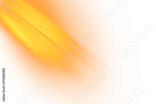 Realistic Sunray Light Effect Overlay, Soft Warm Light Overlay, Radiant Sunbeam Effect.