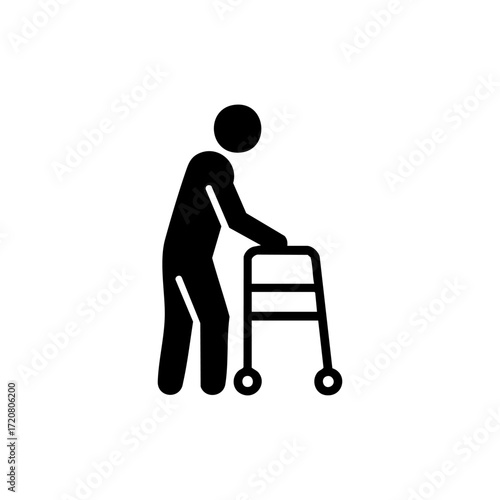  icon of a person with cerebral palsy