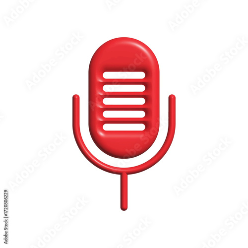 Mic icon design template