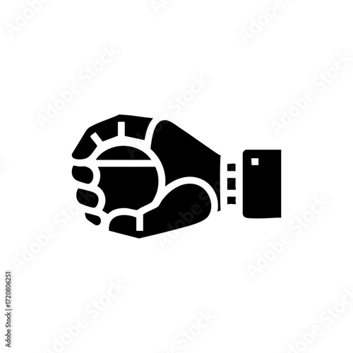 icon of a prosthetic hand grasping an object
