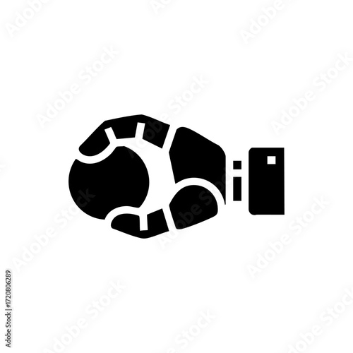 icon of a prosthetic hand grasping an object